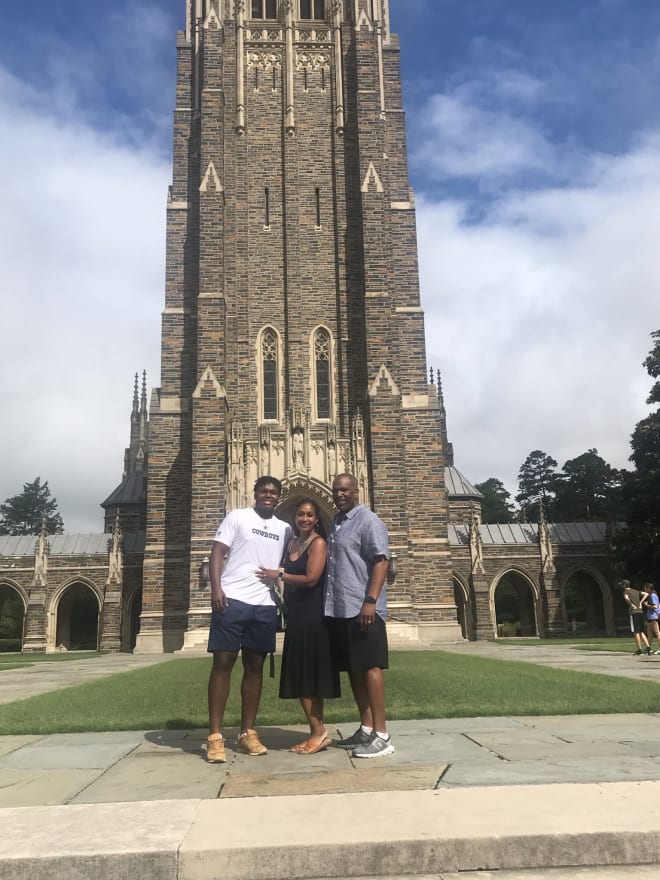 Wesley Williams at Duke Chapel.