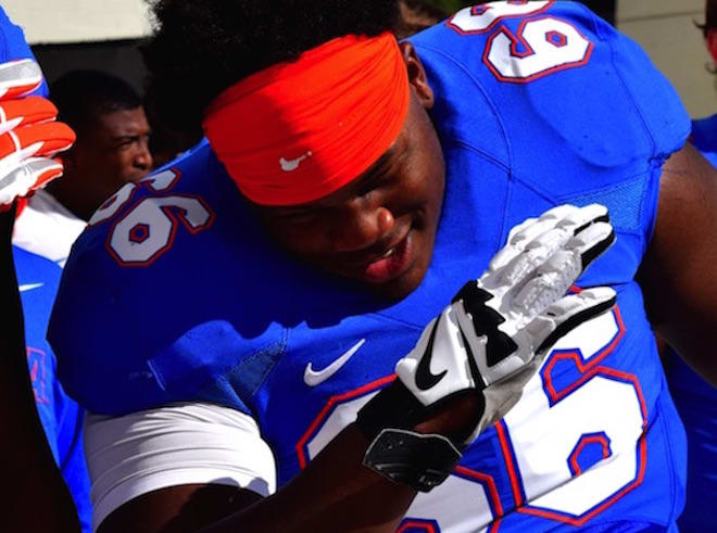 Florida offensive guard Nick Buchanan