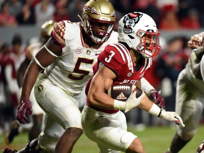 Although he's missed time this season with an injury, FSU defensive end Jared Verse is in the top five of the ACC in both tackles for loss and sacks.