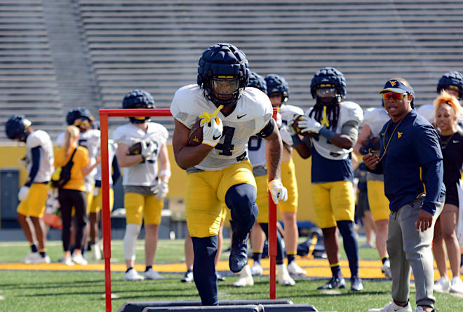 This spring has been critical for West Virginia Mountaineers running back Donaldson.