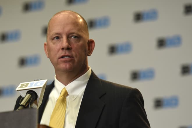 Jeff Brohm thought it was vital to add experience to Purdue's offensive line in the offseason, so he did with a pair of graduate transfers.