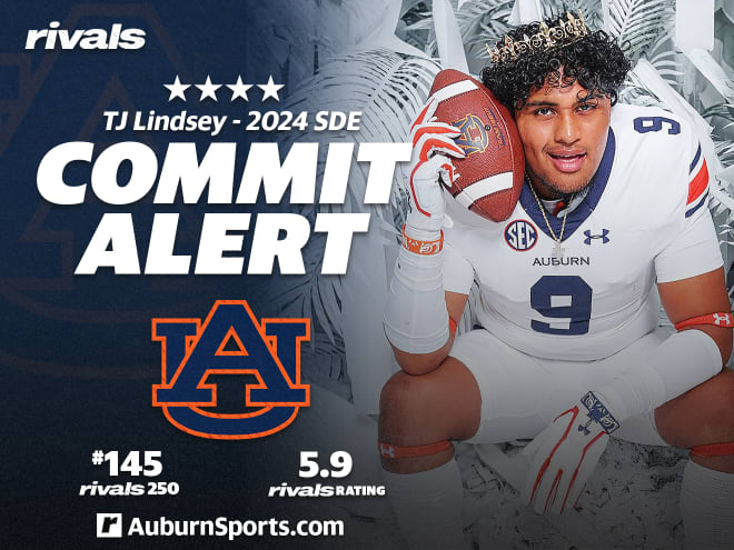 TJ Lindsey committed to Auburn Saturday
