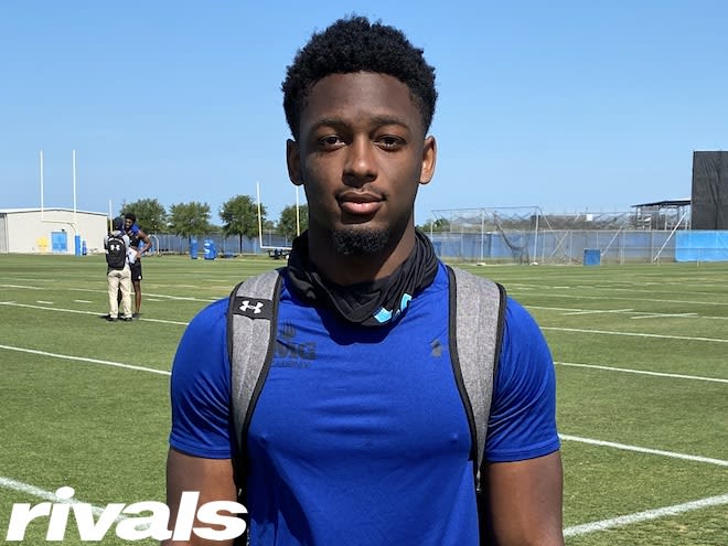 Rivals100 defensive back Keon Sabb holds a Michigan Wolverines football recruiting offer. 