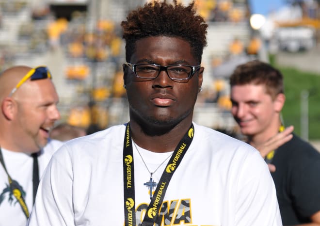 Daniel Parker Jr. made a return trip to Iowa City this weekend.