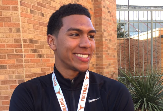 Casey Thompson visited Texas last weekend and has the Longhorns in his top three. 