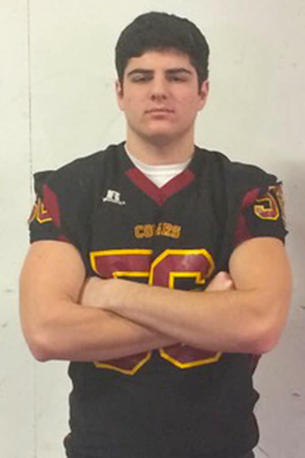 Remember the name, Michael Lombardi (56). The Conestoga senior is an all-state caliber linebacker. Just sayin'.