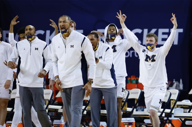 Michigan Wolverines basketball coach Juwan Howard