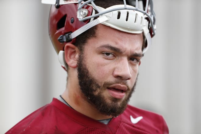 After being removed from Alabama’s official roster, Antonio Alfano has now placed his name in the NCAA transfer portal. Photo | Alabama Athletics 