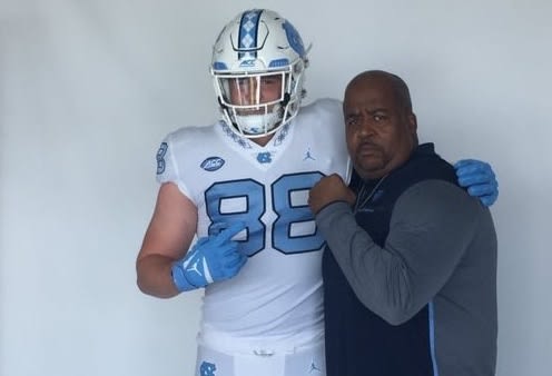 Pennsylvania DE A,J Beatty is ready to head to Chapel Hill and get his college career started whenever norm returns. 
