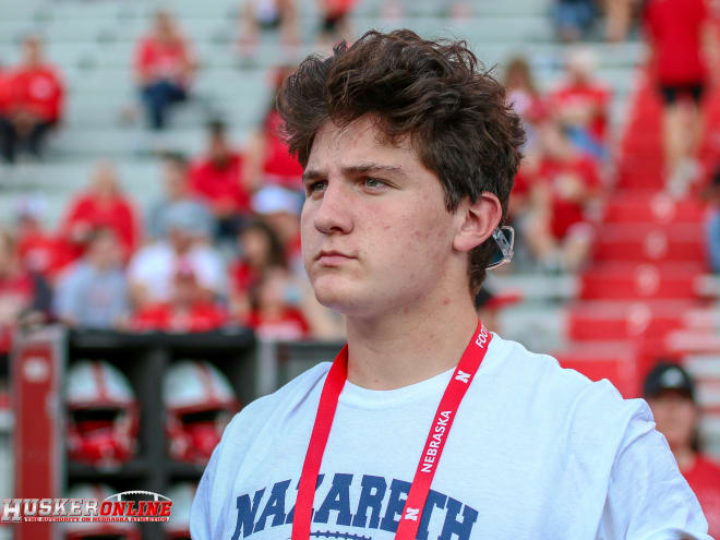 Class of 2021 defensive end Ryan Keeler witnessed his first Husker game this weekend.