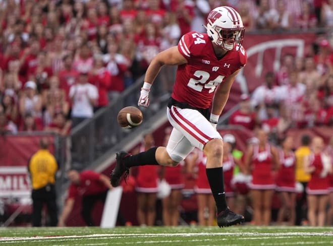 Wisconsin safety Hunter Wohler (USA Today Sports)