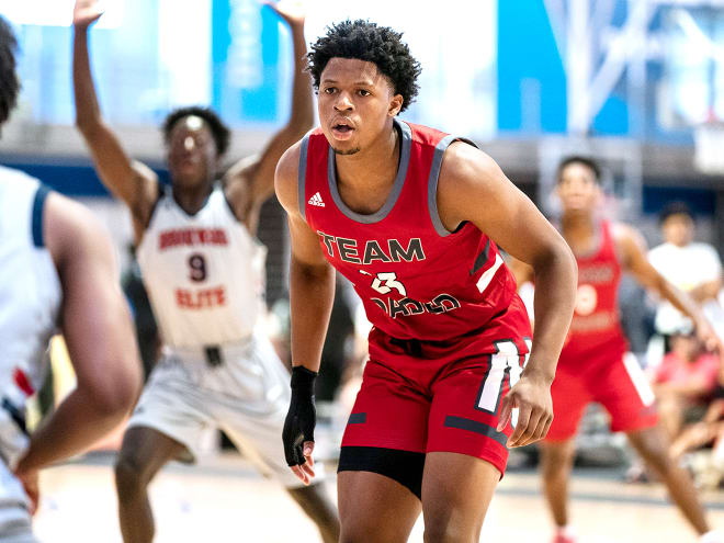 NC State senior signee Liron "L.J." Thomas Jr. was able to attend the Wolfpack's game at Georgia Tech on Tuesday.