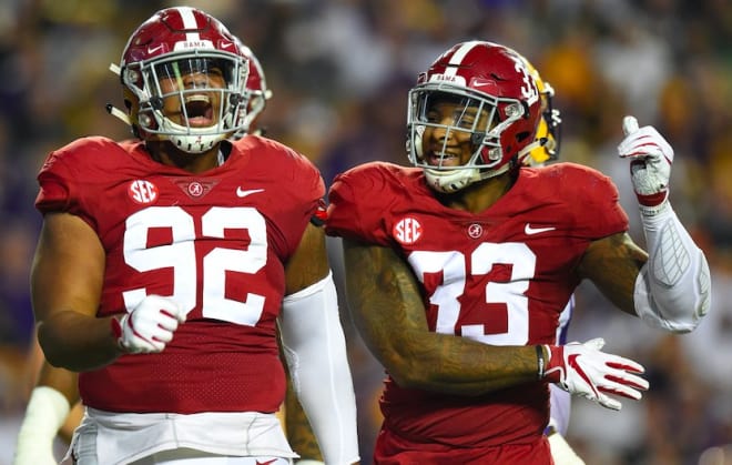 Alabama is ranked No. 1 in the college football playoffs rankings and is a 25.5 favorite to beat Mississippi State on Saturday