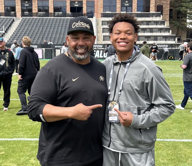 LeVar Talley visited Colorado for the team's spring game back in April and continues to have interest in the Buffs heading into his junior year.