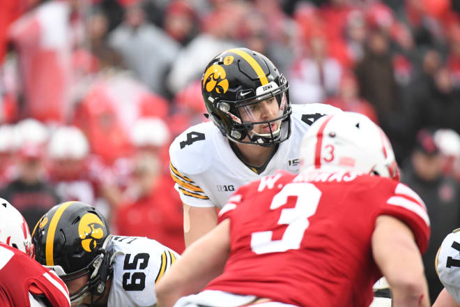 Brady Ross ends his Iowa career in Hawks' bowl victory