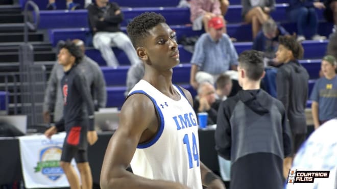 Michigan Wolverines signee Moussa Diabate and IMG Academy lost a hard-fought game to Sunrise Academy.