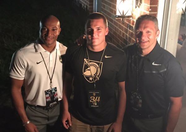 Last year's event shows CB coach Daryl Dixon, 3-star commit Brandon Mays and Head Coach Jeff Monken
