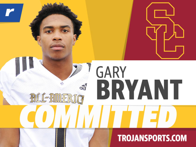 Four-star wide receiver Gary Bryant officially announced his decision to play for USC.