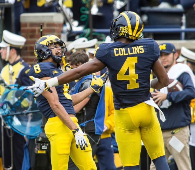 Michigan Wolverines football's Ronnie Bell and Nico Collins were the team's top two pass catchers in 2019. 