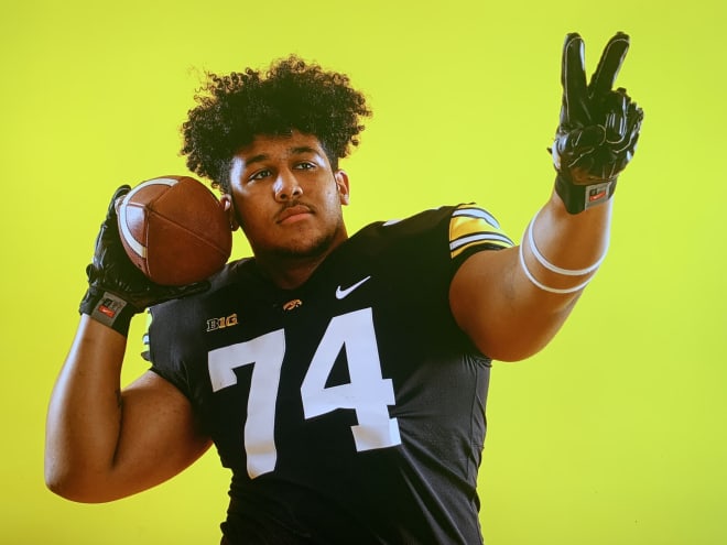 Five-star OL Kadyn Proctor is the latest commitment for the Iowa Hawkeyes.