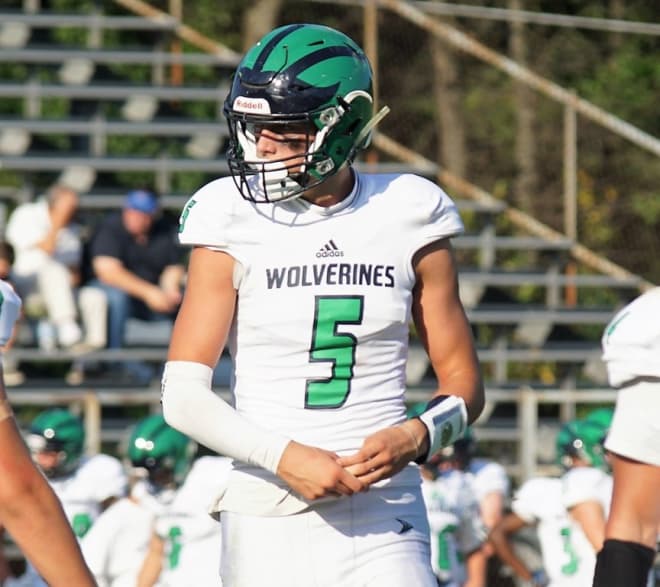 Virginia Tech baseball commit Nick Lockhart is a force on both sides of the football for Woodgrove