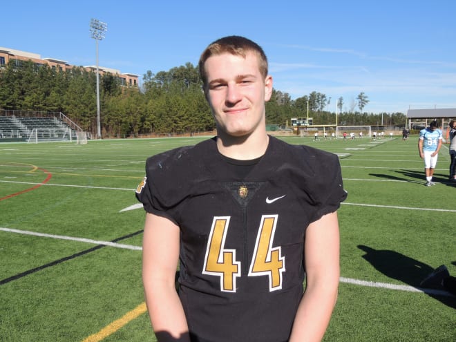 Shelby (N.C.) High sophomore middle linebacker Dax Hollifield had 204 tackles for the Lions this past season.