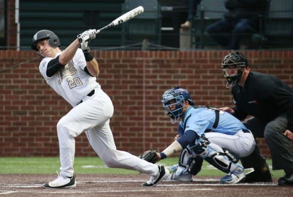 Center fielder Bryan Reynolds is one of Vanderbilt baseball's all-time greats.