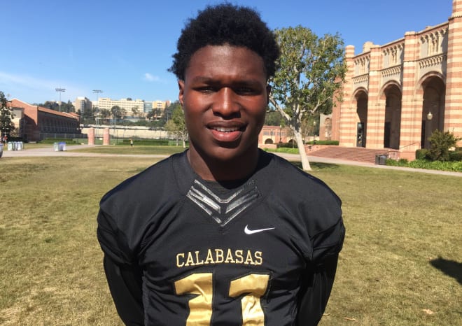 Five-star cornerback Darnay Holmes continues to work toward his summer decision