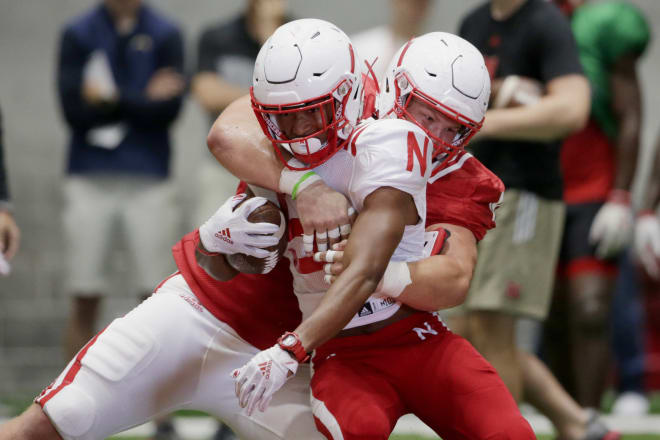 Nebraska's 2019 freshman class, including receiver Darien Chase and defensive lineman Ty Robinson above, have been everything the Huskers had hoped so far.