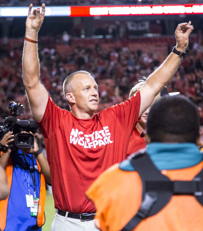 NC State coach Dave Doeren landed his 16th verbal commitment for the class of 2020 on Friday.
