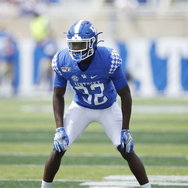 Brown totaled 26 tackles at Kentucky