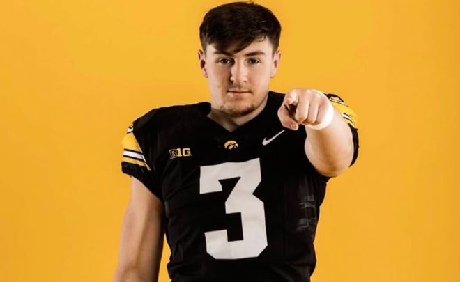 Carson May has decided to transfer from Iowa after redshirting in 2022.