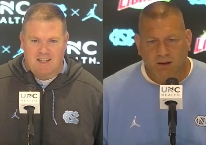 UNC Football Coordinators Monday Press Conferences, Notes & Quotes