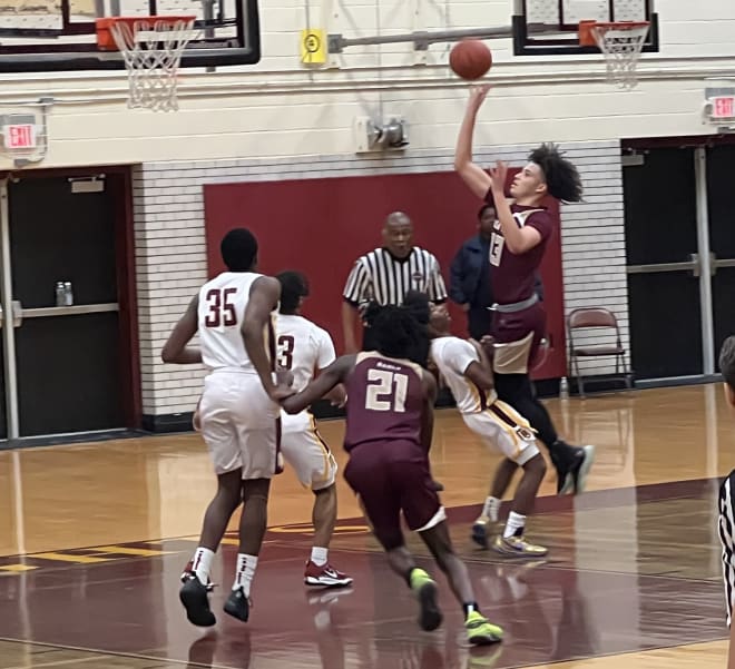 AJ Rodriguez knocks down a floater