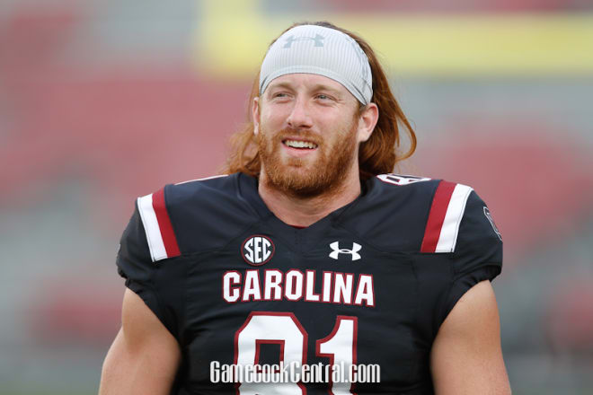 Watch: Hayden Hurst sends historic football into the stands