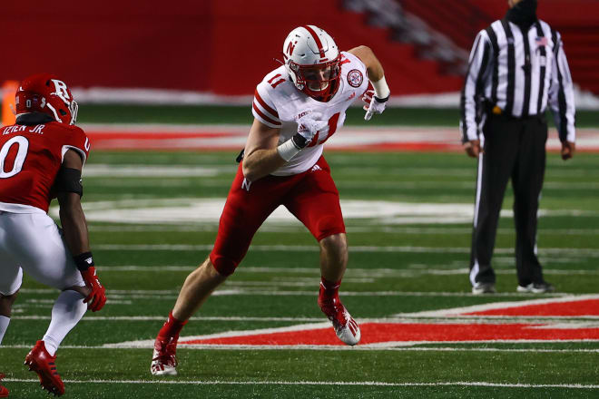 Tight end Austin Allen will be looking to prove himself as a bonafide NFL prospect this season for Nebraska.