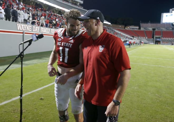 NC State Wolfpack football linebacker Payton Wilson