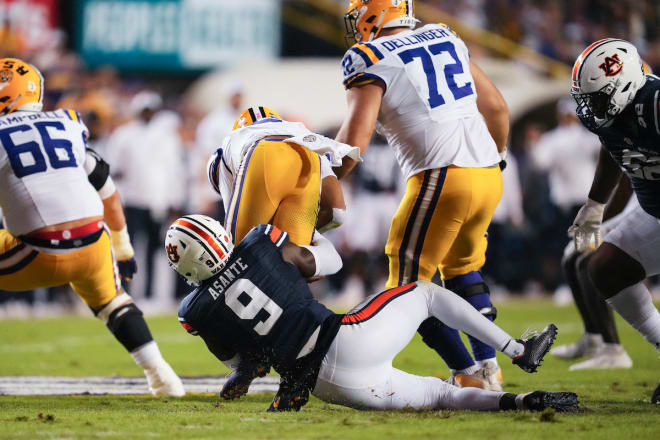 Asante is the voice and leader of Auburn's defense. 