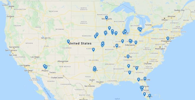 Mapping out Iowa's early scholarship offers in the Class of 2023.