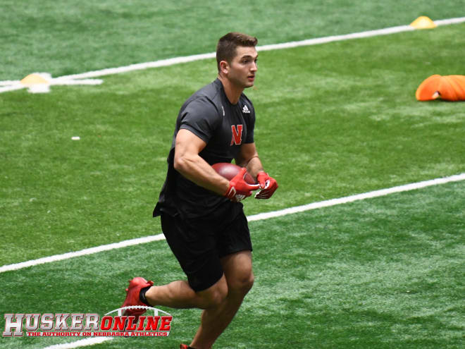 JoJo Domann reflected on his final formal workout as a Husker during NU's Pro Day.