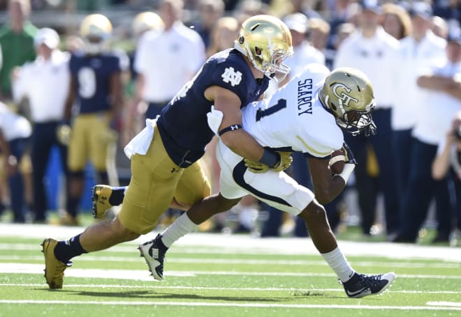 Tranquill, a junior, is projected to start at safety this fall.