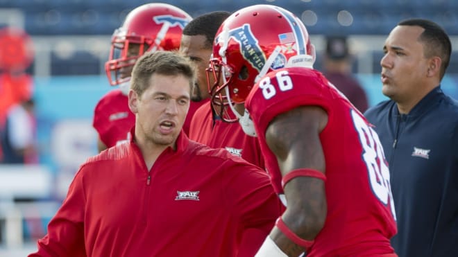 Charlie Weis Jr. was previously with Kiffin at FAU.