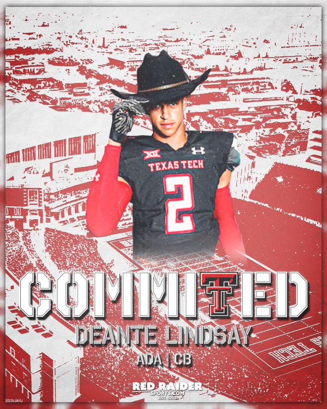 Deante Lindsay gave his pledge to Texas Tech