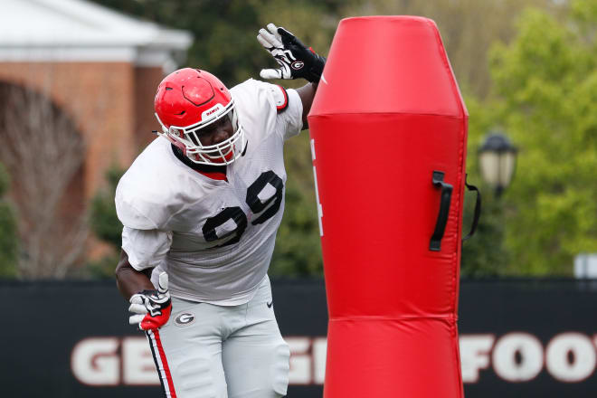 The Bulldogs are counting on Jordan Davis staying healthy and having a big year.