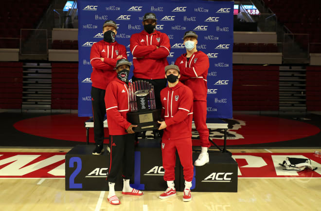 NC State Wolfpack wrestling claimed its third straight ACC Championship