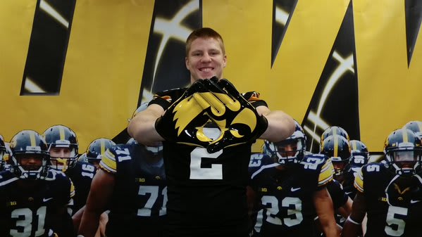 Shaun Beyer enjoyed his official visit to Iowa City this past weekend.