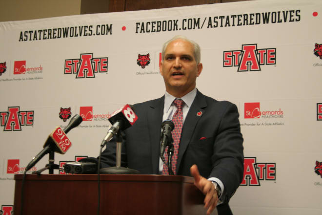 Terry Mohajir is Arkansas State's athletics director.