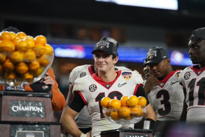 Georgia Bulldogs QB Stetson Bennett wins Orange Bowl MVP