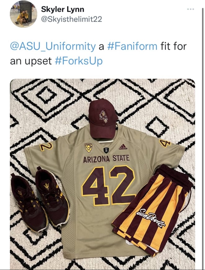 2021 Uniformity – BREAKING NEWS: Sun Devils Are Looking Golden