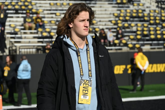 Class of 2023 DE Will Heldt added a new offer from Iowa today.